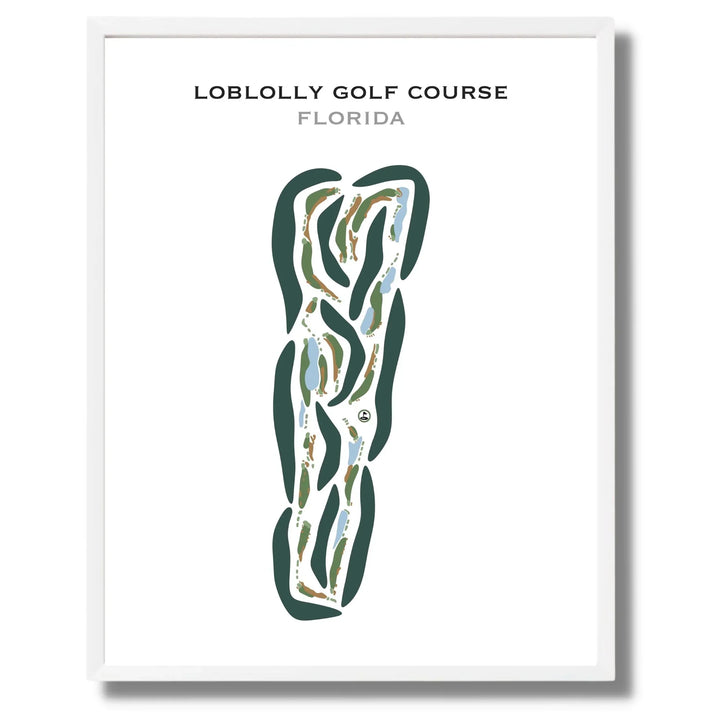 Loblolly Golf Course, Florida - Printed Golf Courses