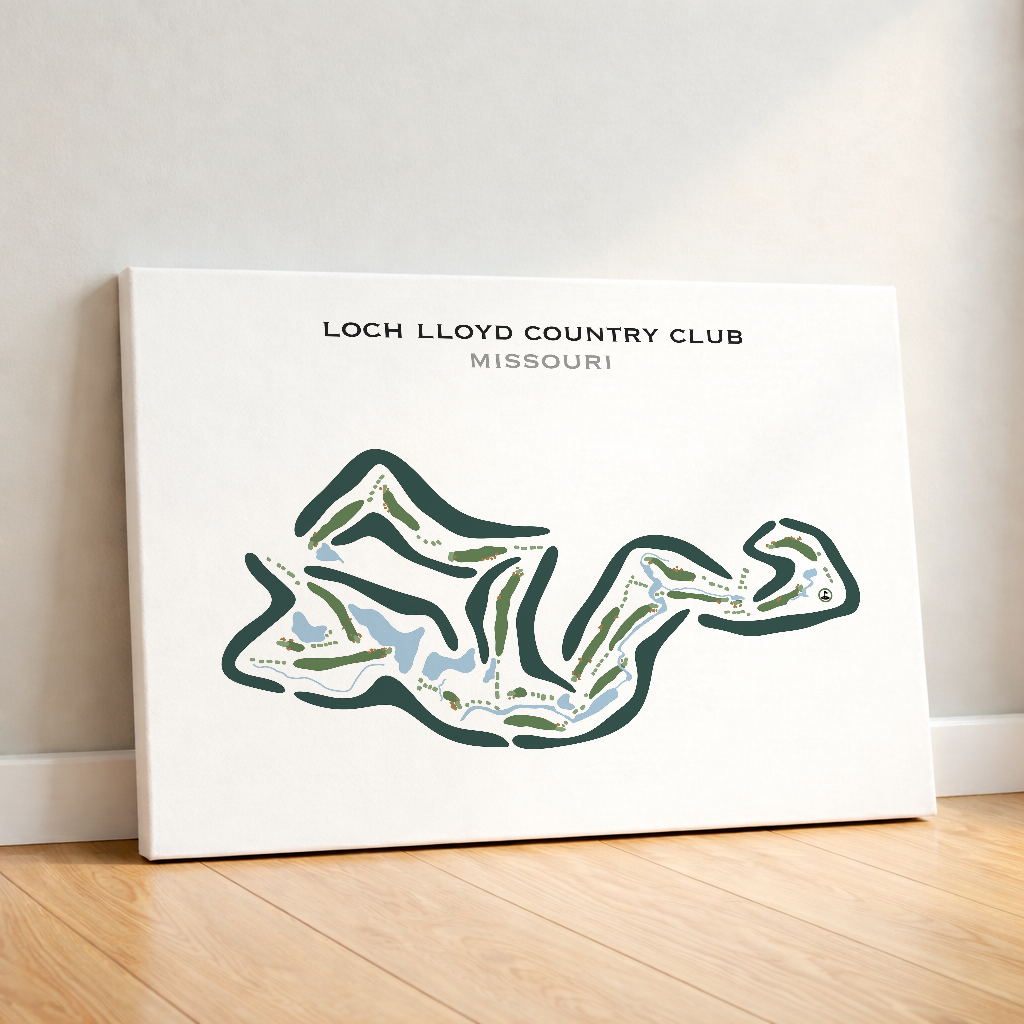 Loch Lloyd Country Club, Missouri - Printed Golf Courses