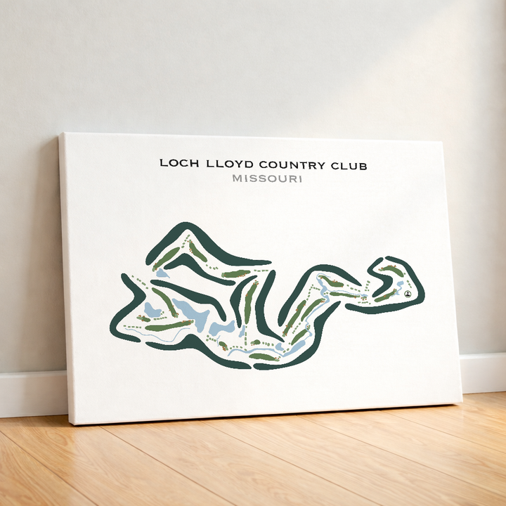 Loch Lloyd Country Club, Missouri - Printed Golf Courses