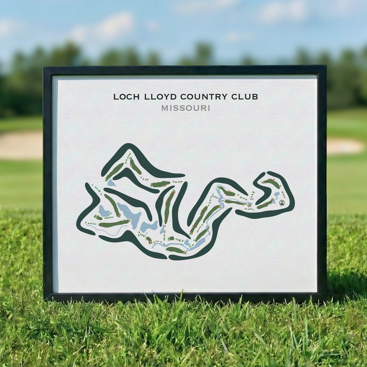 Loch Lloyd Country Club, Missouri - Printed Golf Courses