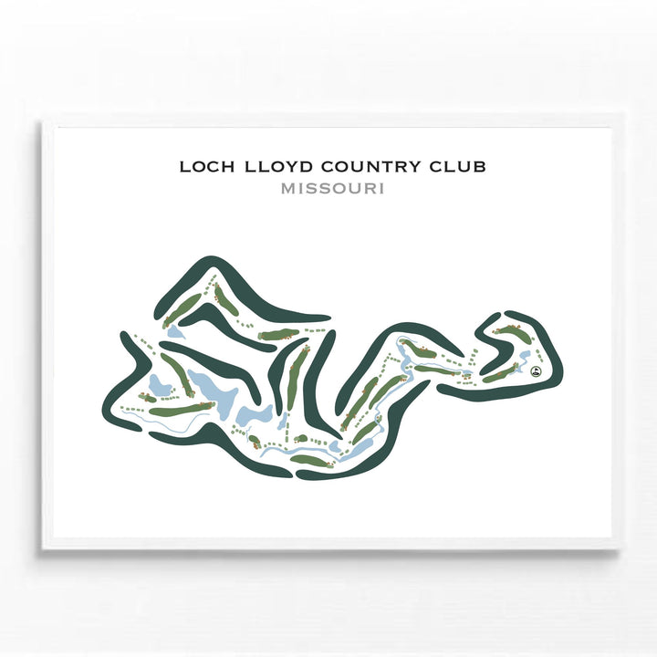 Loch Lloyd Country Club, Missouri - Printed Golf Courses