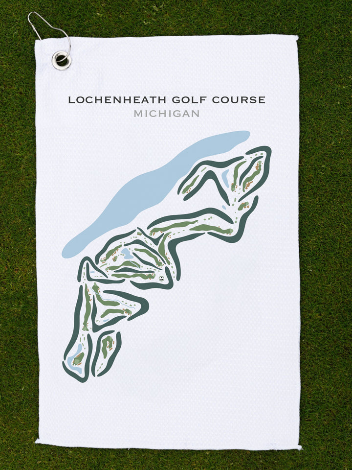 LochenHeath Golf Club, Michigan - Printed Golf Courses