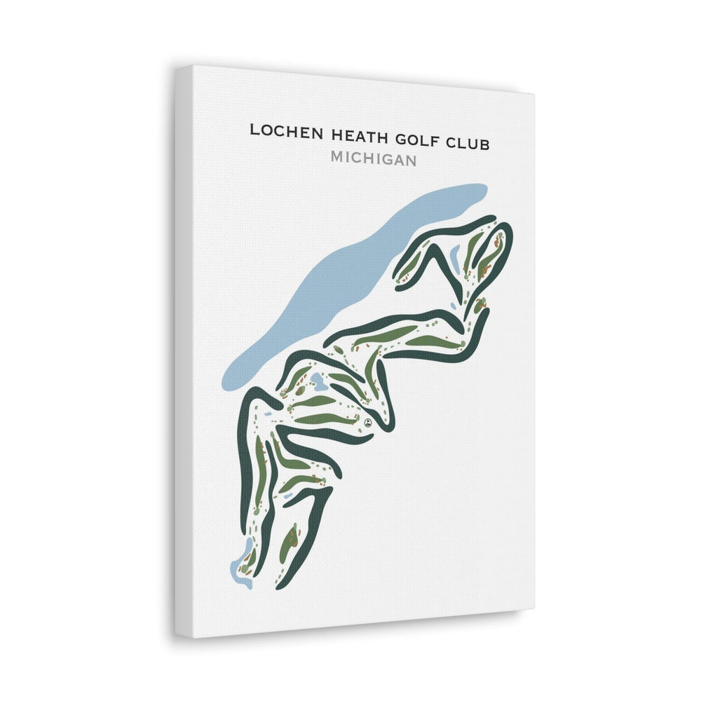 Lochen Heath Golf Club, Michigan - Printed Golf Courses - Golf Course Prints