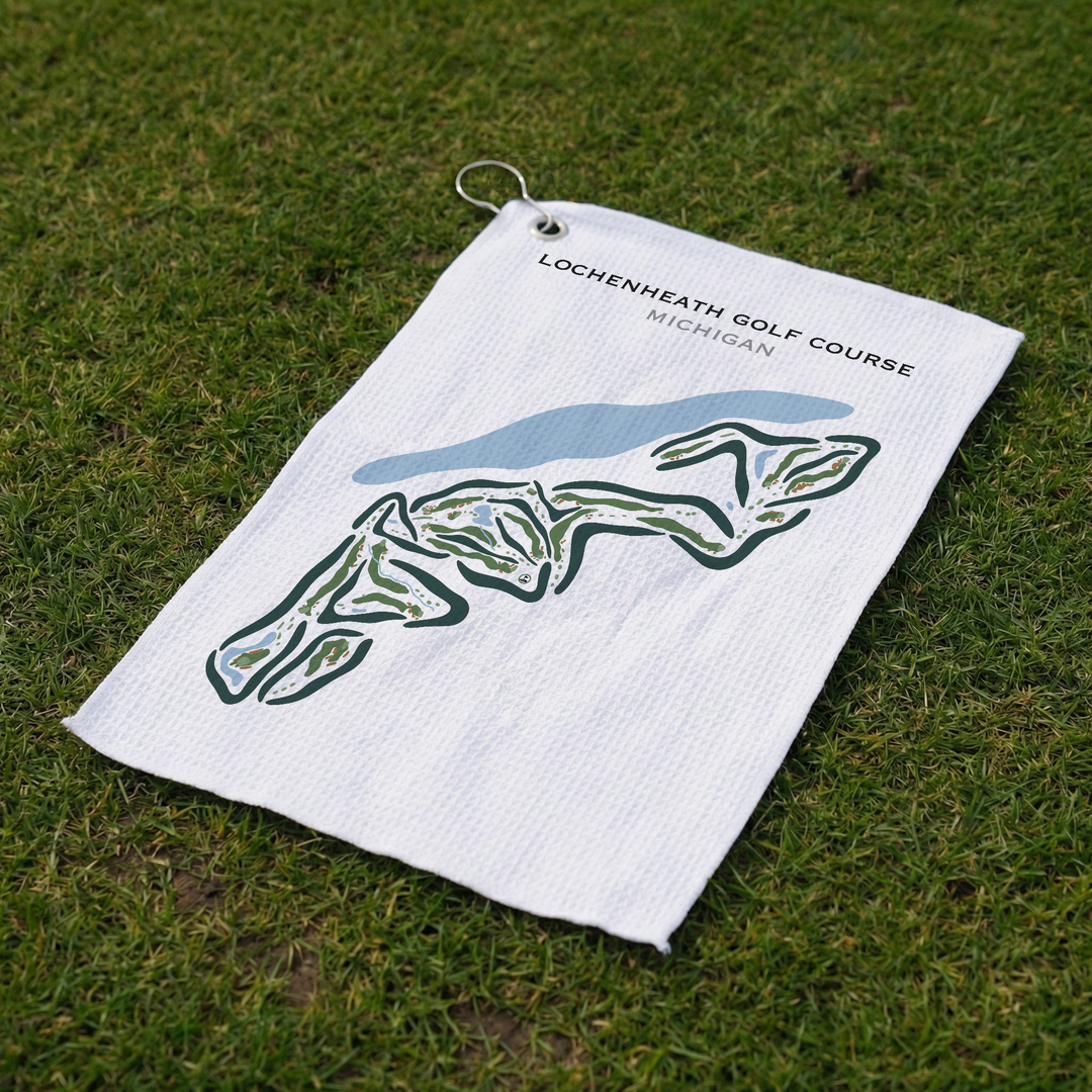 LochenHeath Golf Club, Michigan - Printed Golf Courses