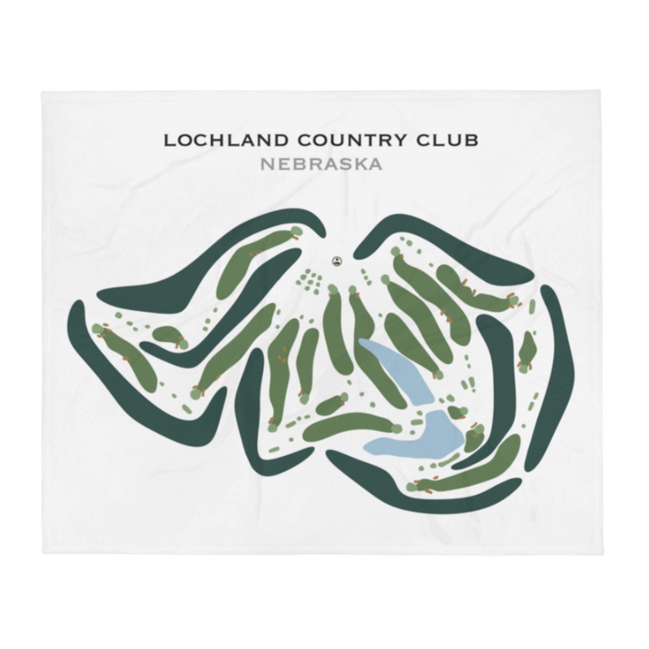 Lochland Country Club, Nebraska - Printed Golf Courses