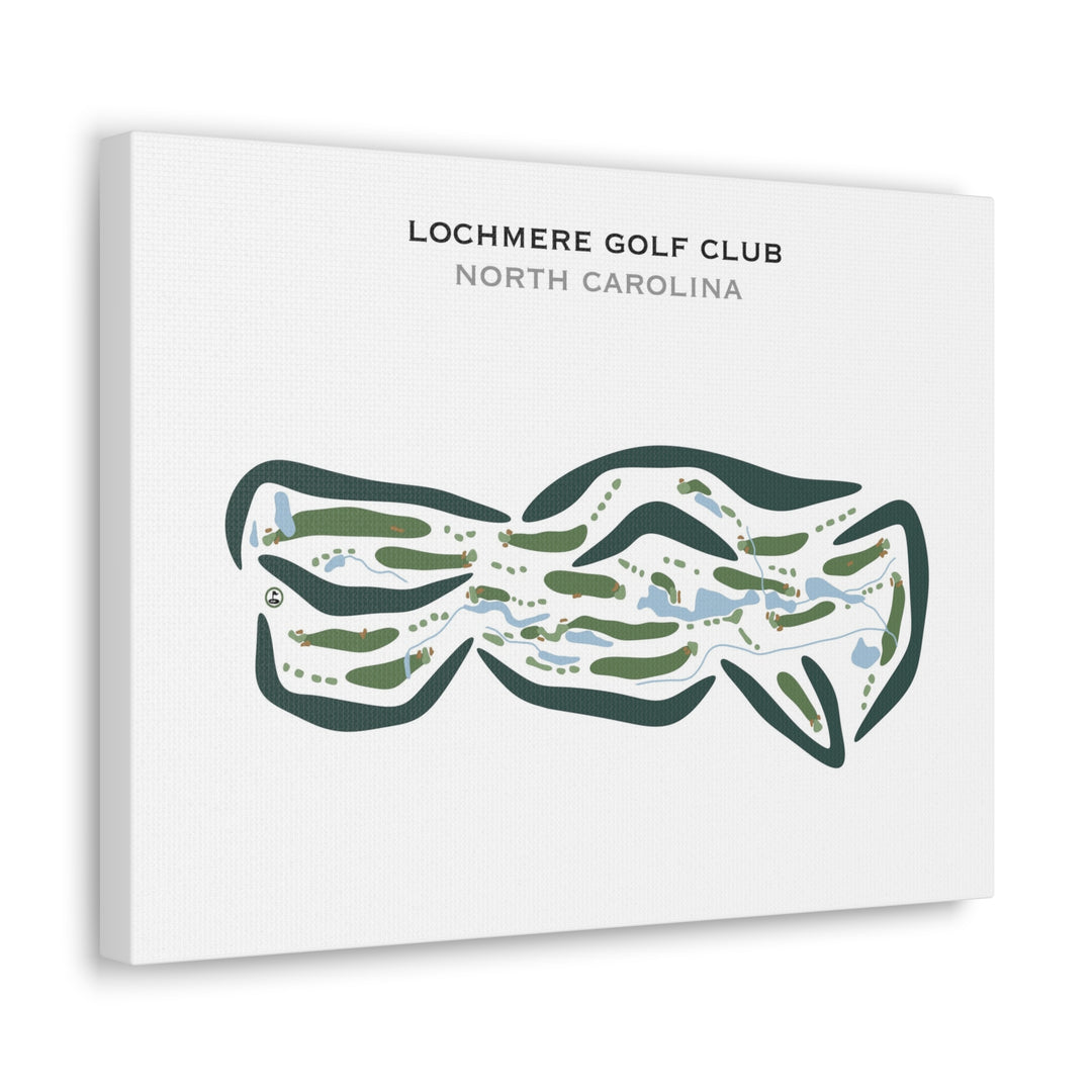 Lochmere Golf Club, North Carolina - Printed Golf Courses