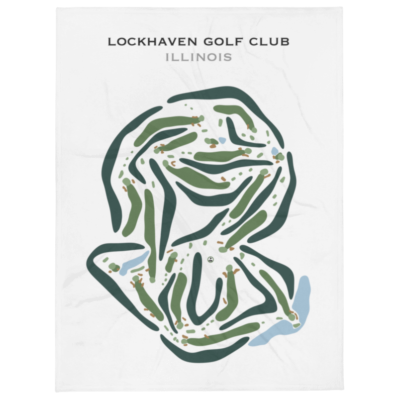 Lockhaven Golf Club, Illinois - Printed Golf Courses