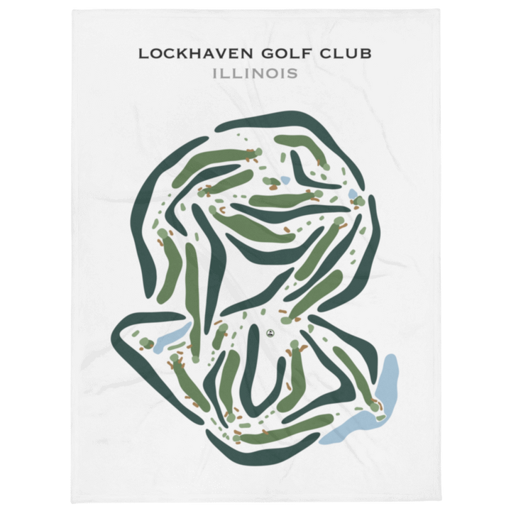 Lockhaven Golf Club, Illinois - Printed Golf Courses