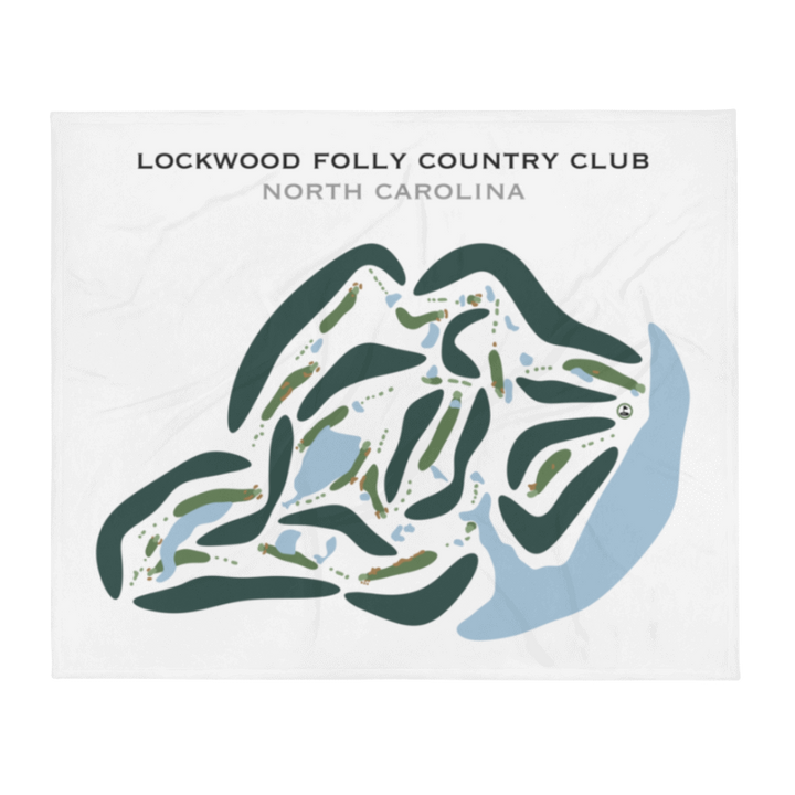 Lockwood Folly Country Club, North Carolina - Printed Golf Courses