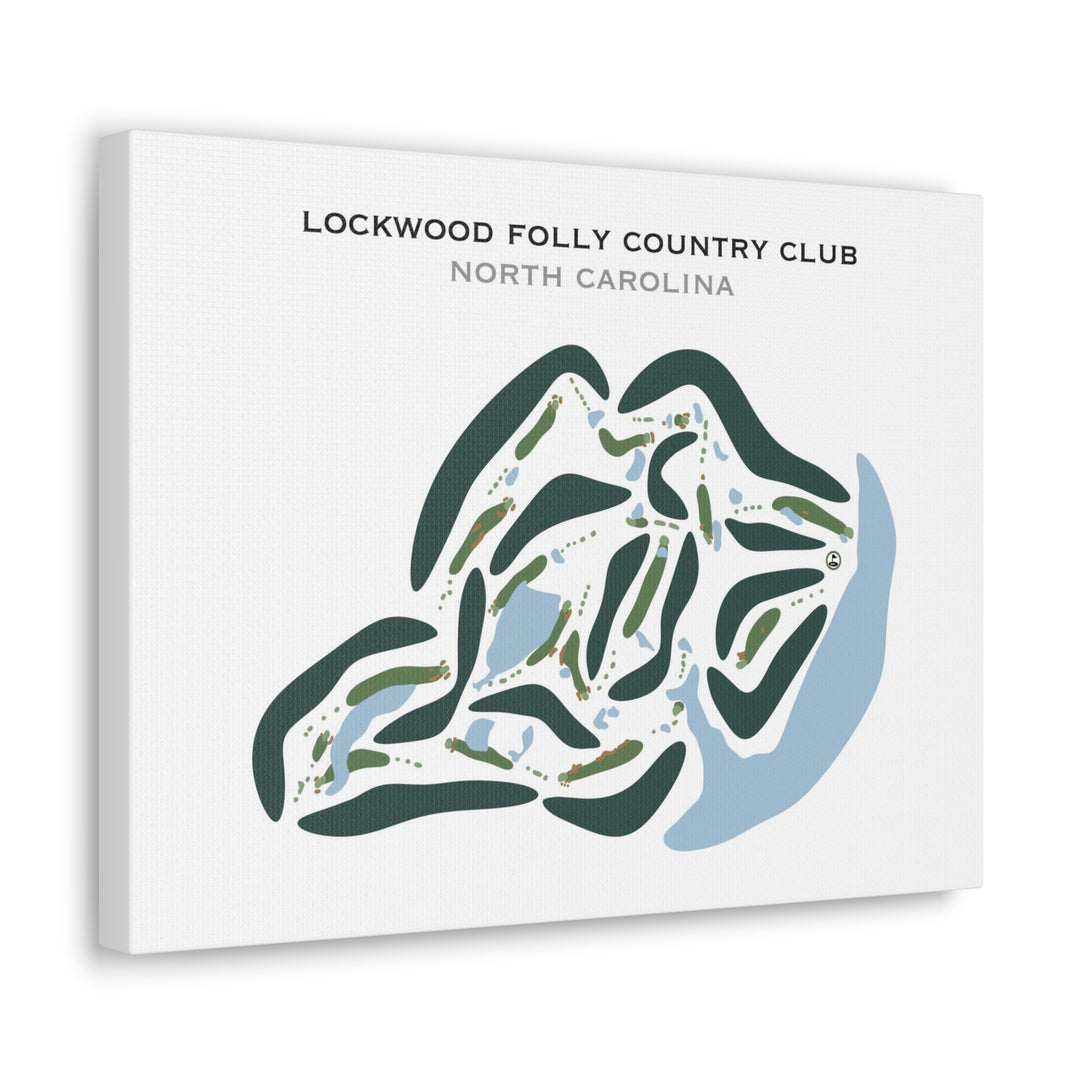 Lockwood Folly Country Club, North Carolina - Printed Golf Courses