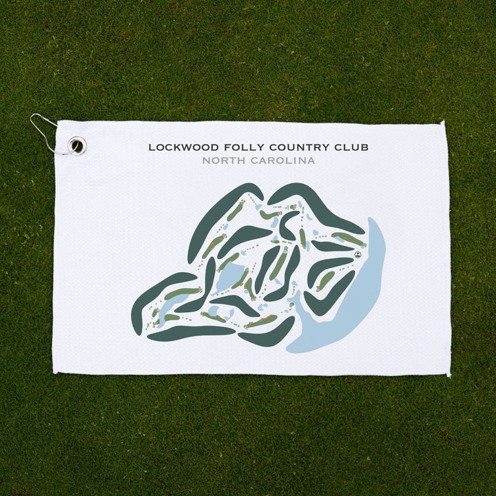 Lockwood Folly Country Club, North Carolina - Printed Golf Courses
