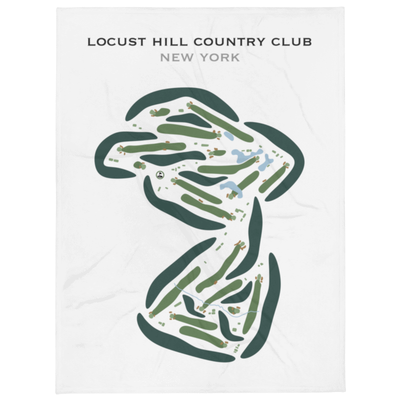 Locust Hill Country Club, New York - Printed Golf Courses
