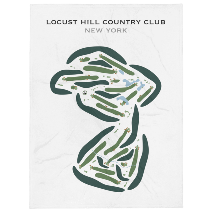 Locust Hill Country Club, New York - Printed Golf Courses