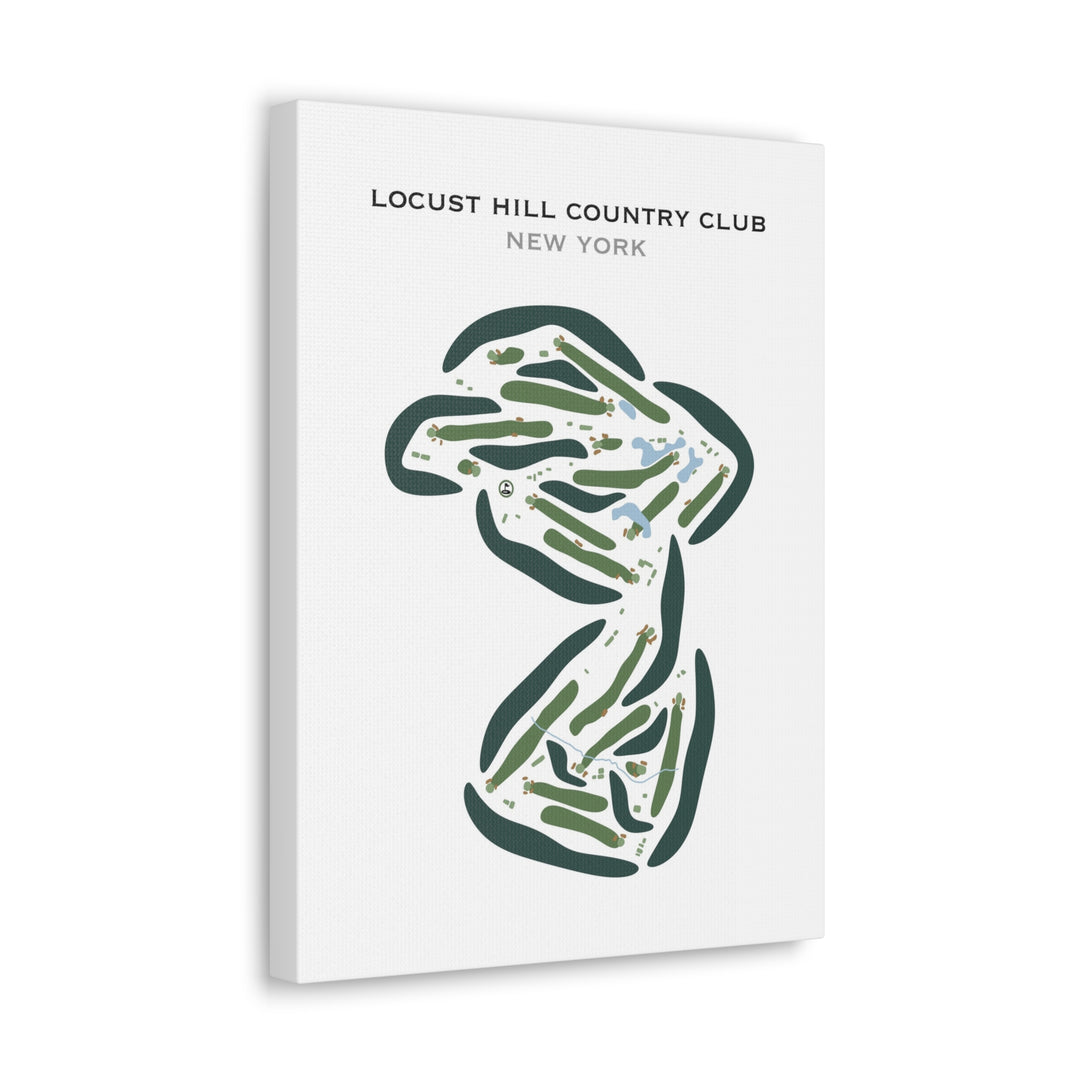 Locust Hill Country Club, New York - Printed Golf Courses