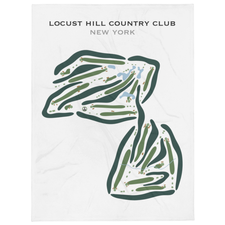 Locust Hill Country Club, New York - Printed Golf Courses