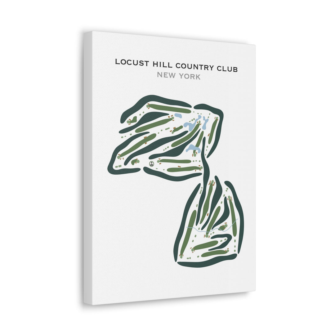 Locust Hill Country Club, New York - Printed Golf Courses