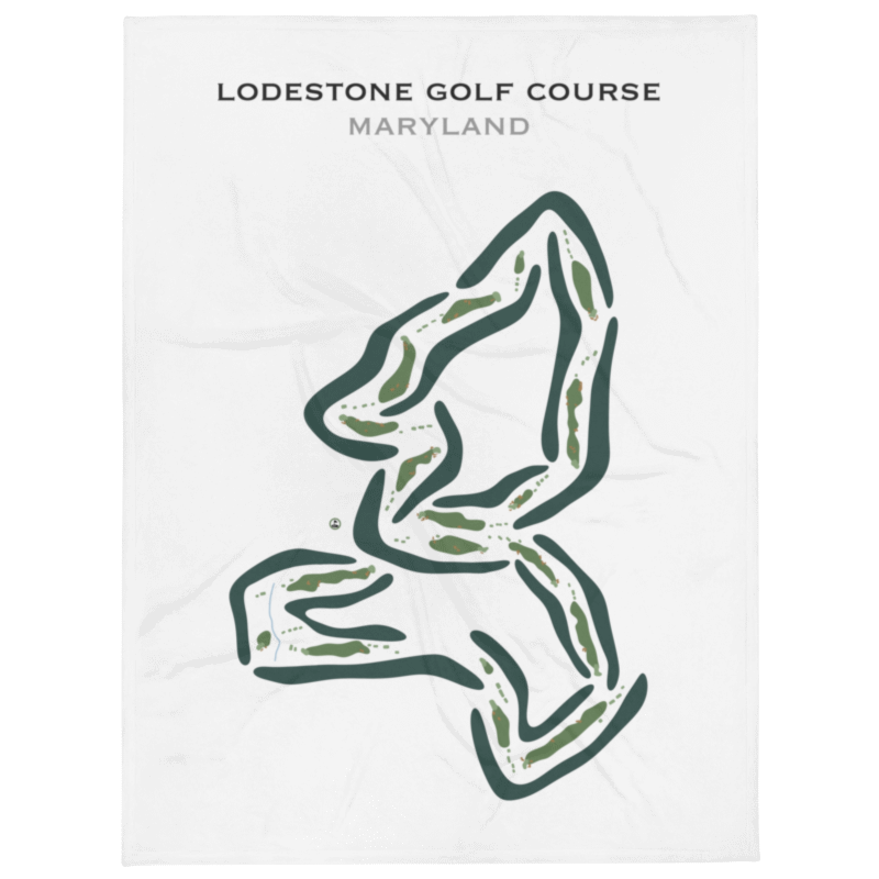 Lodestone Golf Course, Maryland - Printed Golf Courses