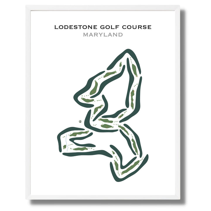 Lodestone Golf Course, Maryland - Printed Golf Courses