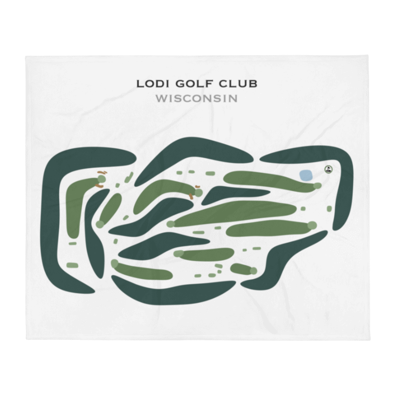 Lodi Golf Club, Wisconsin - Printed Golf Courses