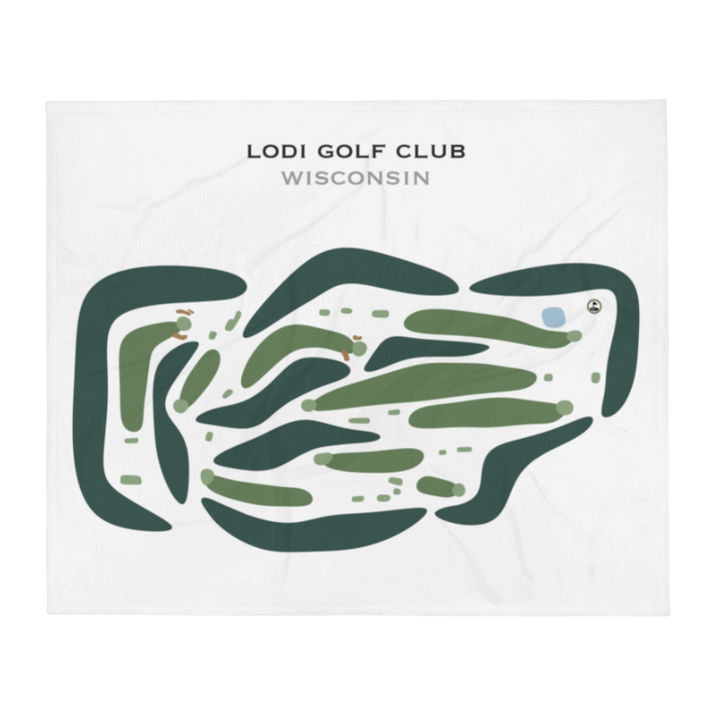 Lodi Golf Club, Wisconsin - Printed Golf Courses