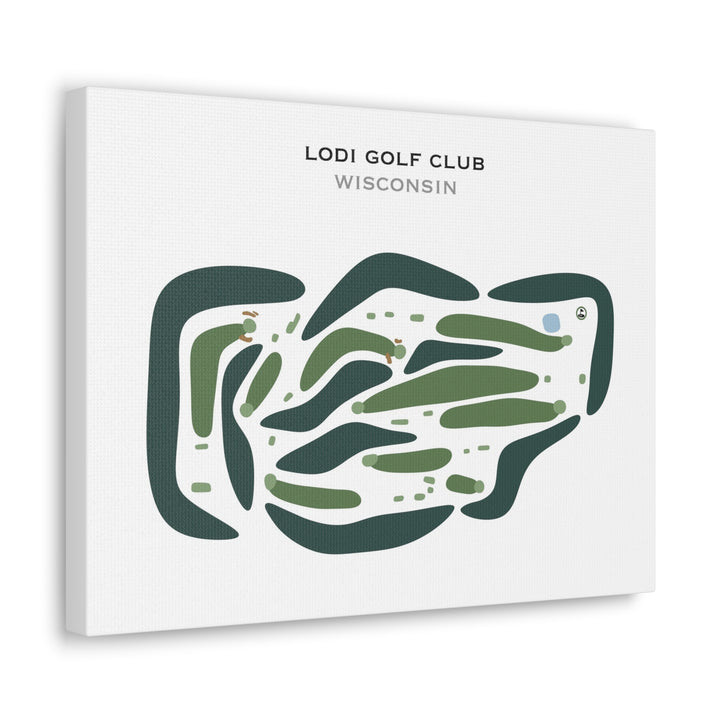 Lodi Golf Club, Wisconsin - Printed Golf Courses