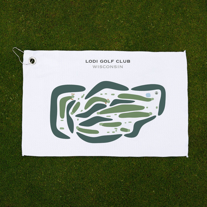 Lodi Golf Club, Wisconsin - Printed Golf Courses