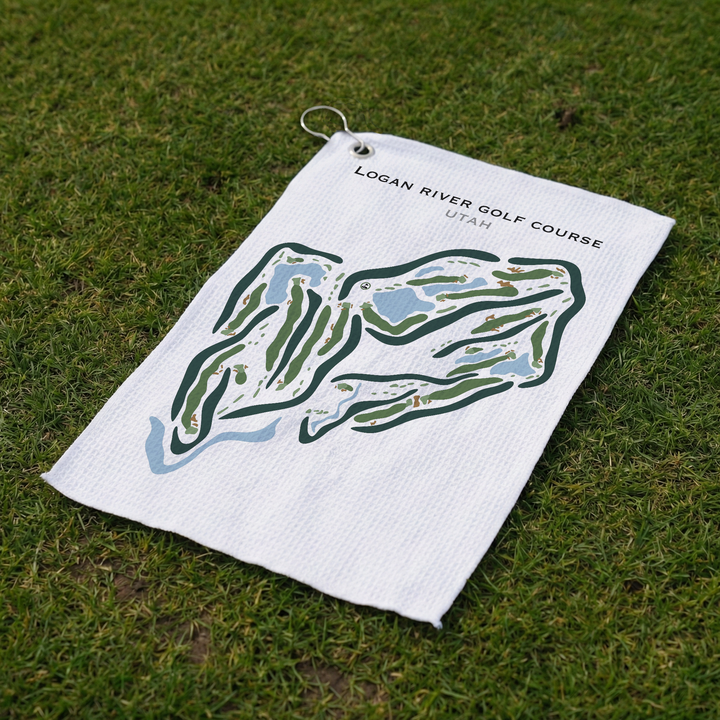 Logan River Golf Course, Logan Utah - Printed Golf Courses