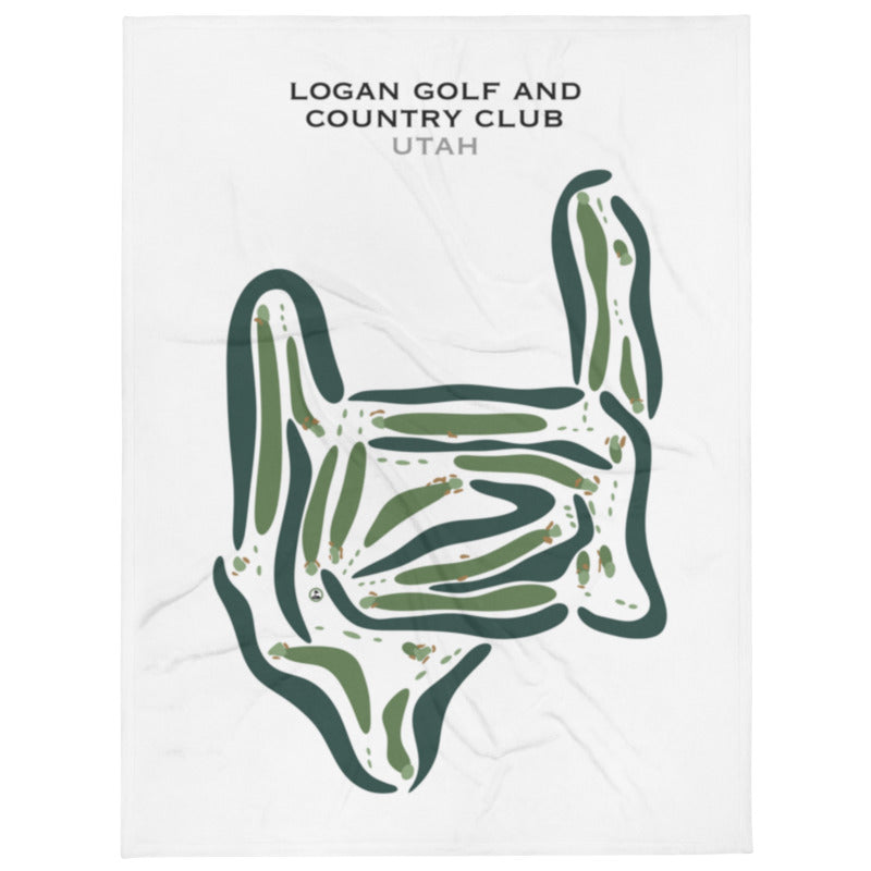Logan Golf & Country Club, Utah - Printed Golf Courses
