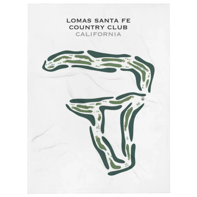 Buy the best printed golf course Lomas Santa Fe Country Club