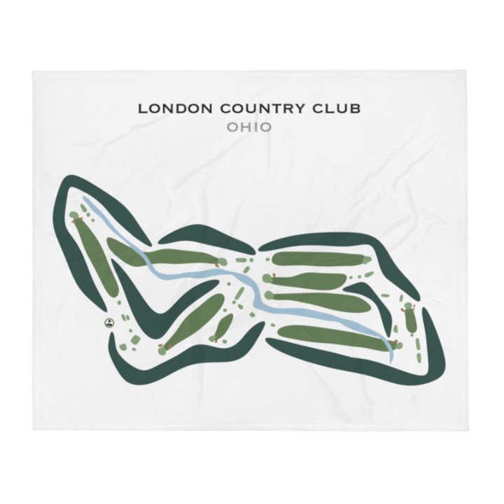 London Country Club, Ohio - Printed Golf Courses