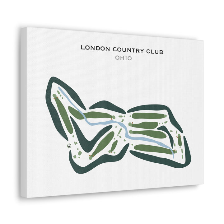 London Country Club, Ohio - Printed Golf Courses