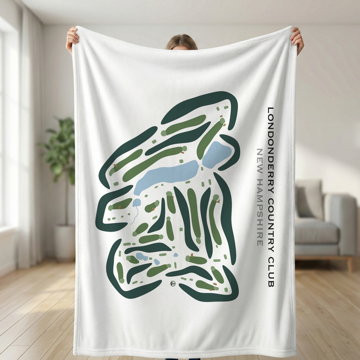 Londonderry Country Club, New Hampshire - Printed Golf Courses