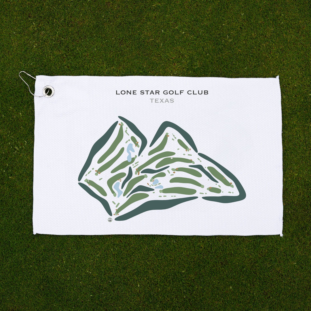 Lone Star Golf Club, Texas - Printed Golf Courses