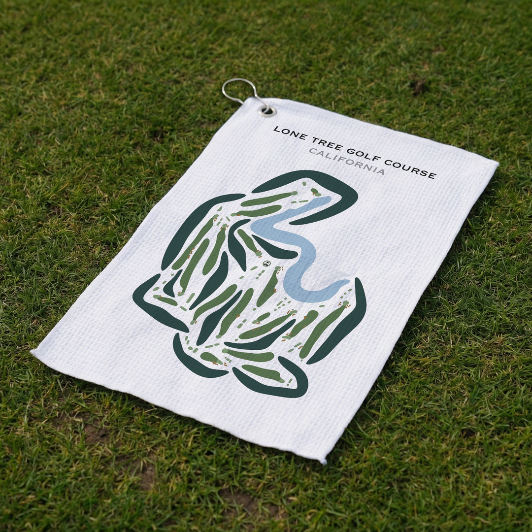 Lone Tree Golf Course, California - Printed Golf Course