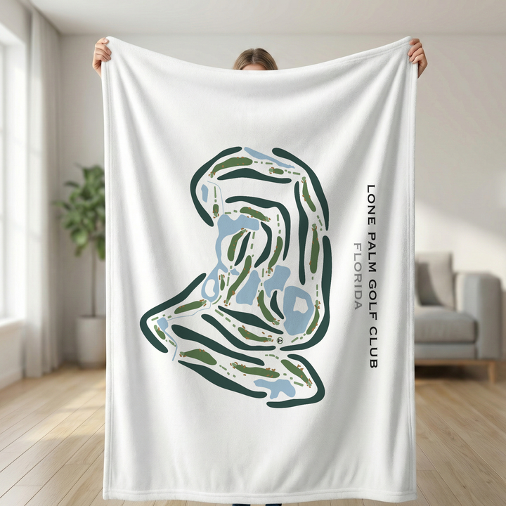 Lone Palm Golf Club, Florida - Printed Golf Courses