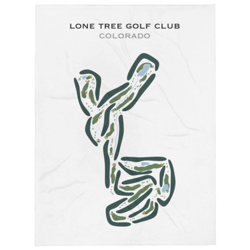 Lone Tree Golf Club, Colorado - Printed Golf Courses