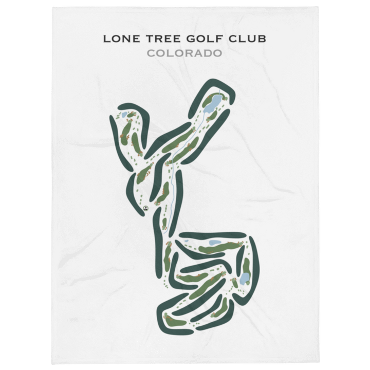 Lone Tree Golf Club, Colorado - Printed Golf Courses