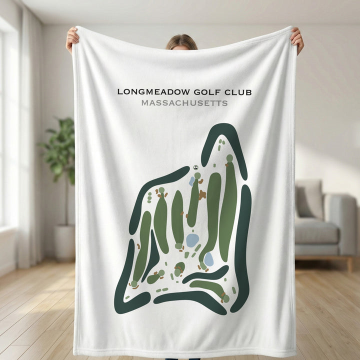Long Meadow Golf Club, Massachusetts - Printed Golf Courses