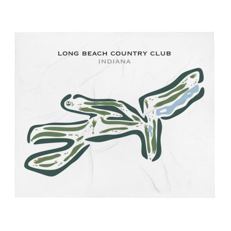 Long Beach Country Club, Michigan City, Indiana - Printed Golf Courses - Golf Course Prints