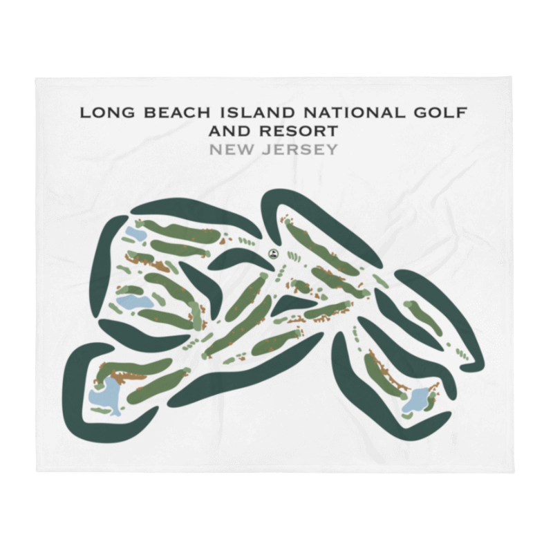 Long Beach Island National Golf & Resort, New Jersey - Printed Golf Courses