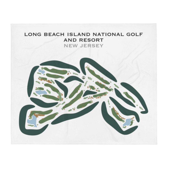 Long Beach Island National Golf & Resort, New Jersey - Printed Golf Courses