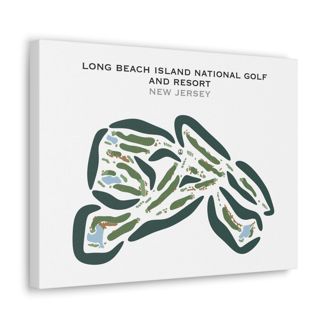 Long Beach Island National Golf & Resort, New Jersey - Printed Golf Courses