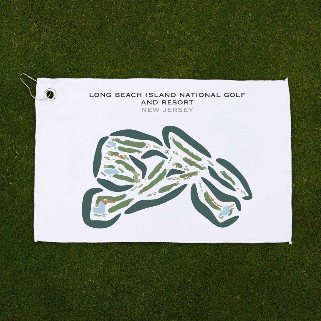 Long Beach Island National Golf & Resort, New Jersey - Printed Golf Courses