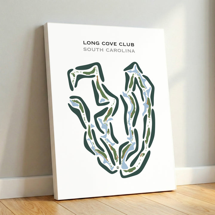 Long Cove Club, South Carolina - Printed Golf Courses