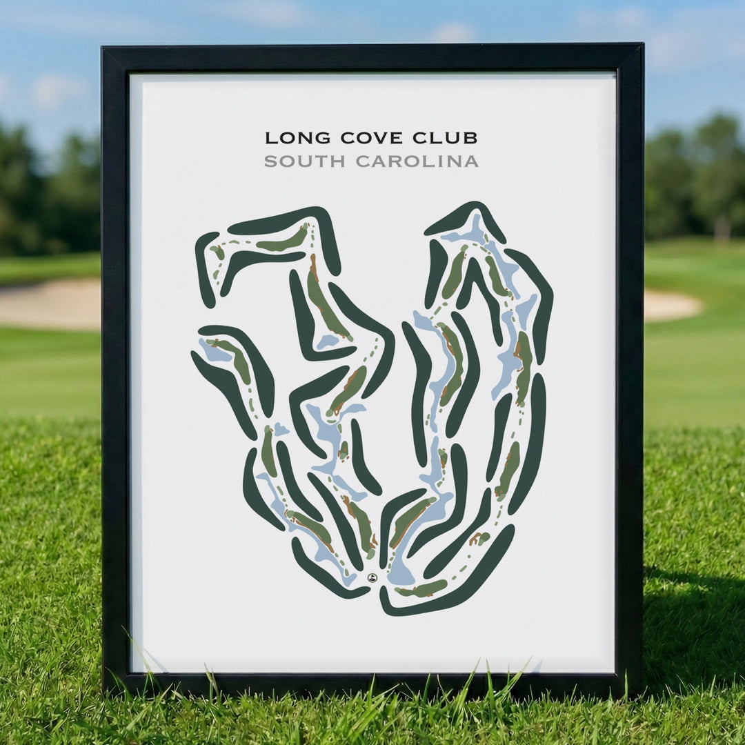 Long Cove Club, South Carolina - Printed Golf Courses