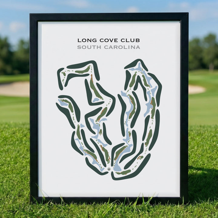 Long Cove Club, South Carolina - Printed Golf Courses