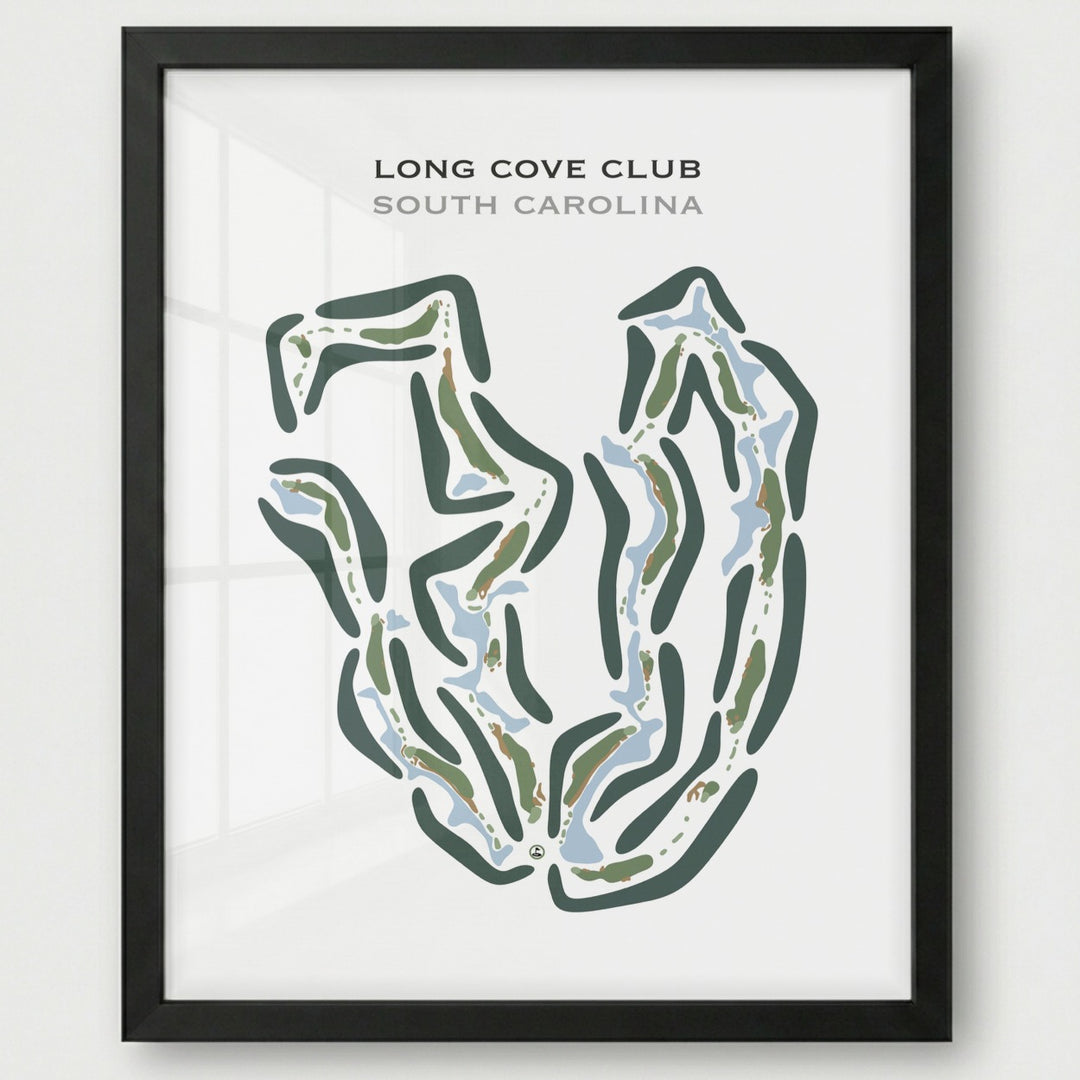 Long Cove Club, South Carolina - Printed Golf Courses