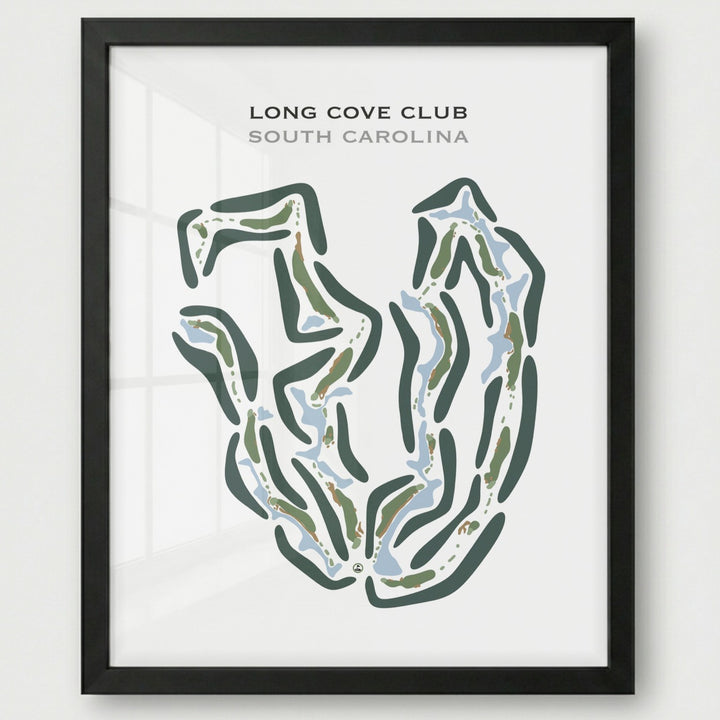 Long Cove Club, South Carolina - Printed Golf Courses