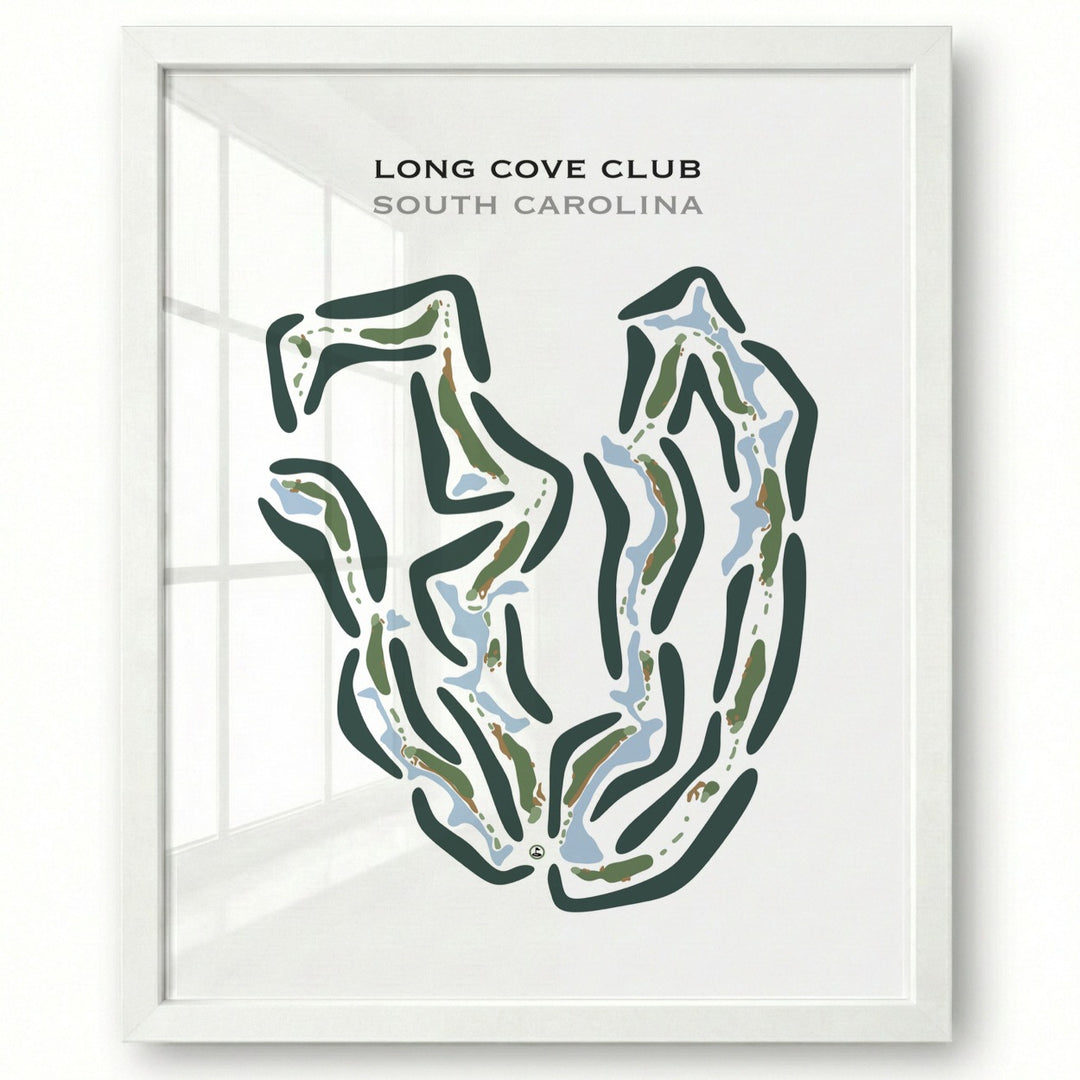 Long Cove Club, South Carolina - Printed Golf Courses