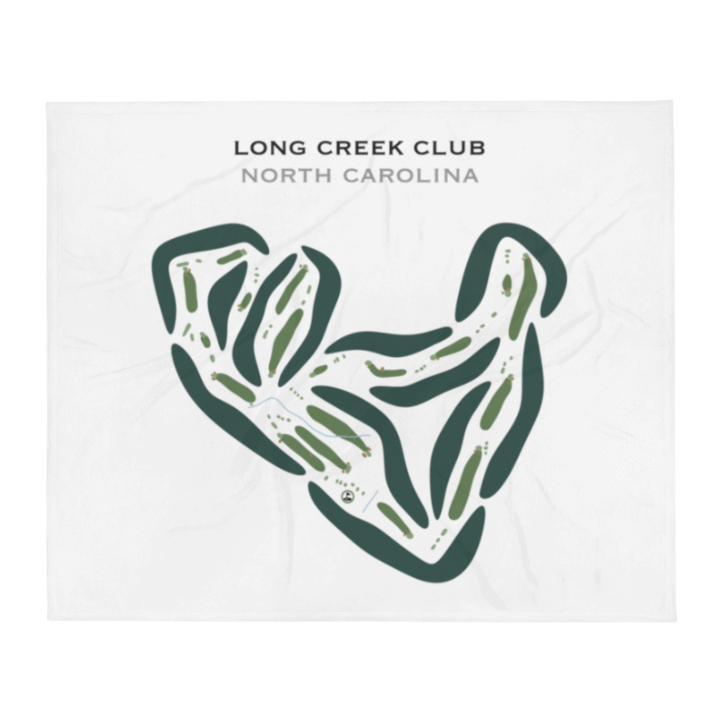 Long Creek Club, North Carolina - Printed Golf Courses